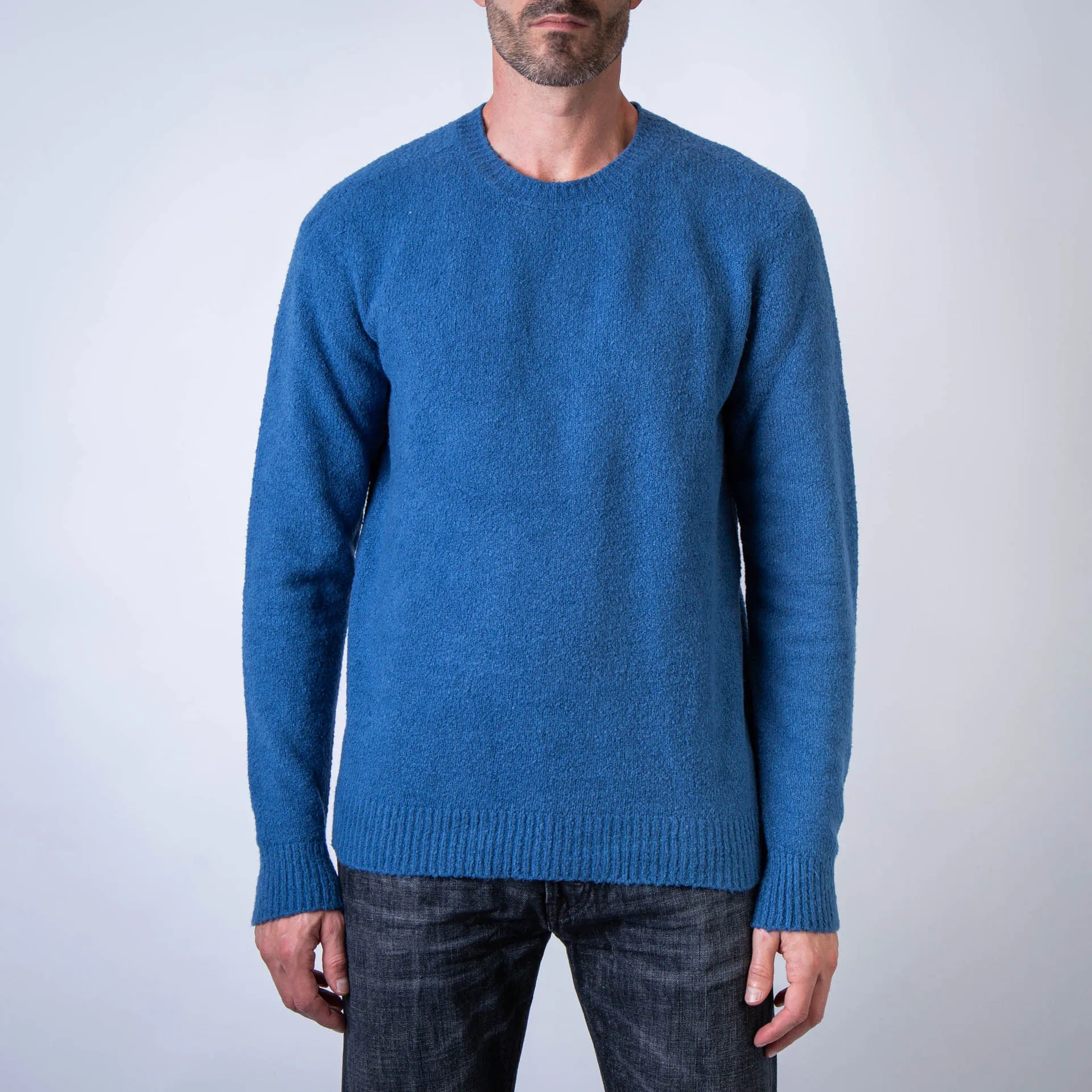 ROBERTO COLLINA SWEATER RA45001 12 SKY BLUE