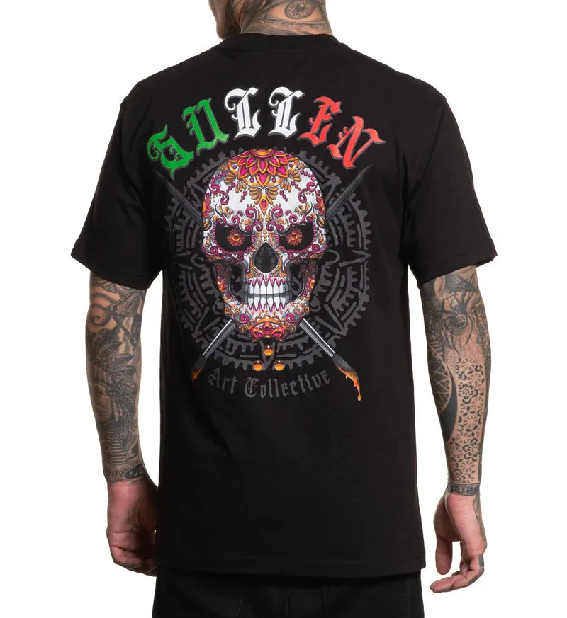 SULLEN Sugar Skull Standard Graphic T-Shirt