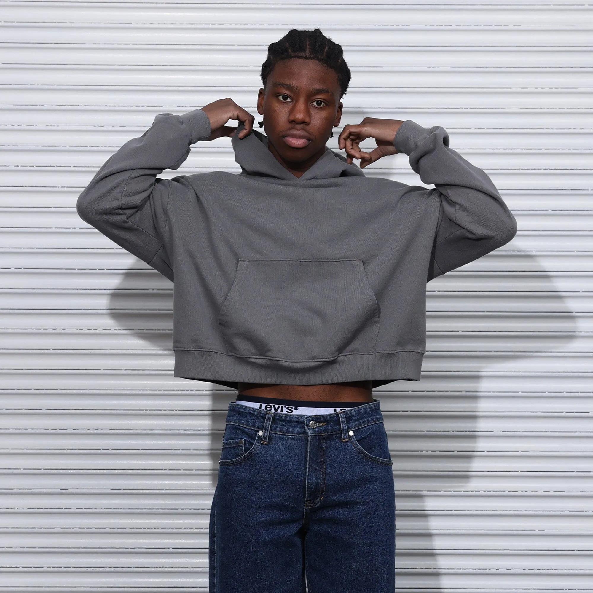 The Bowery Crop Hoodie