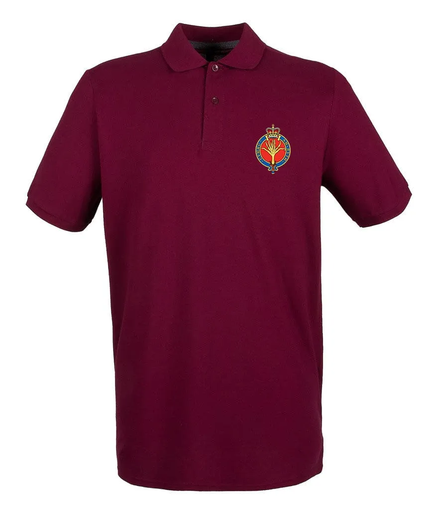 The Welsh Guards Embroidered Pique Polo Shirt