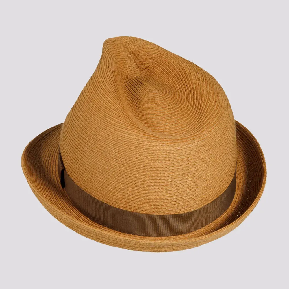 Whitney | Womens Fine Toyo Paper Braid Trilby Hat