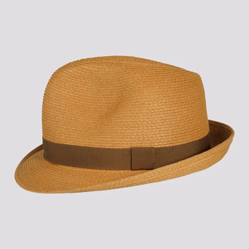 Whitney | Womens Fine Toyo Paper Braid Trilby Hat