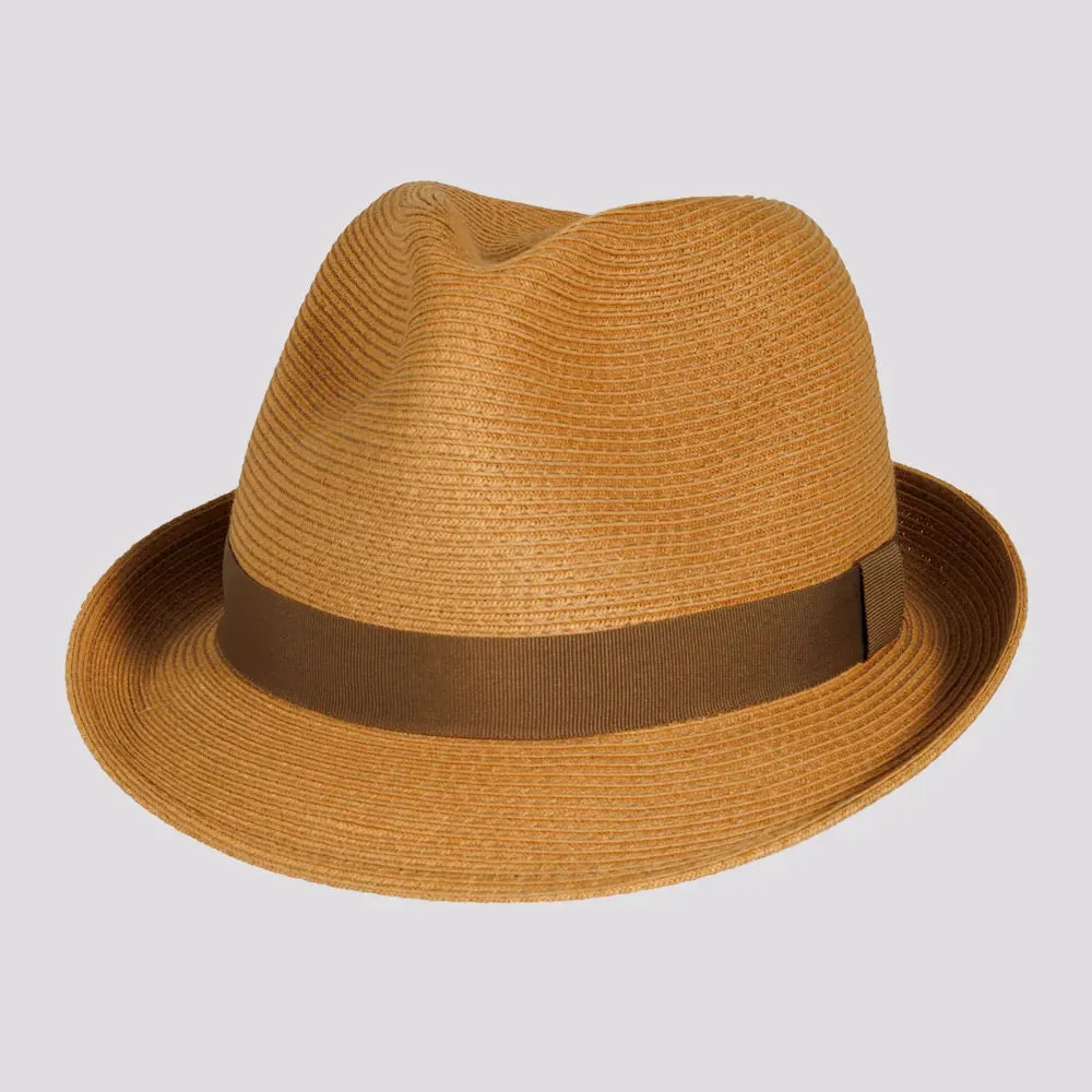 Whitney | Womens Fine Toyo Paper Braid Trilby Hat