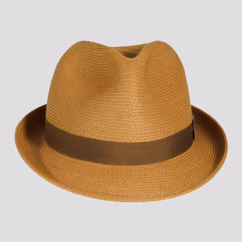 Whitney | Womens Fine Toyo Paper Braid Trilby Hat