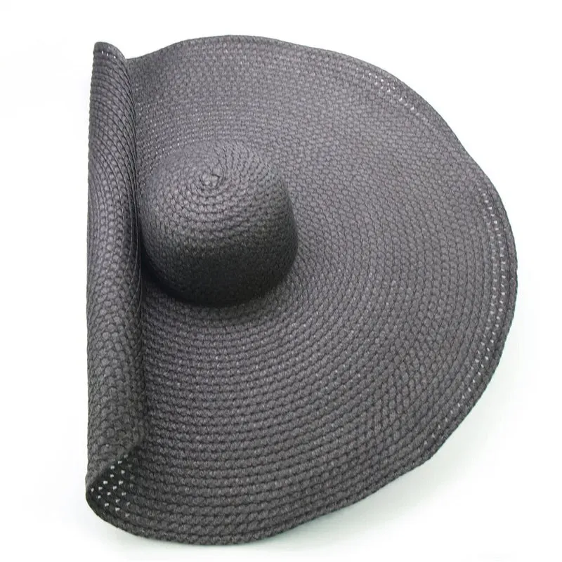 Wide Brim Hats for Women: Extra-Large & Foldable