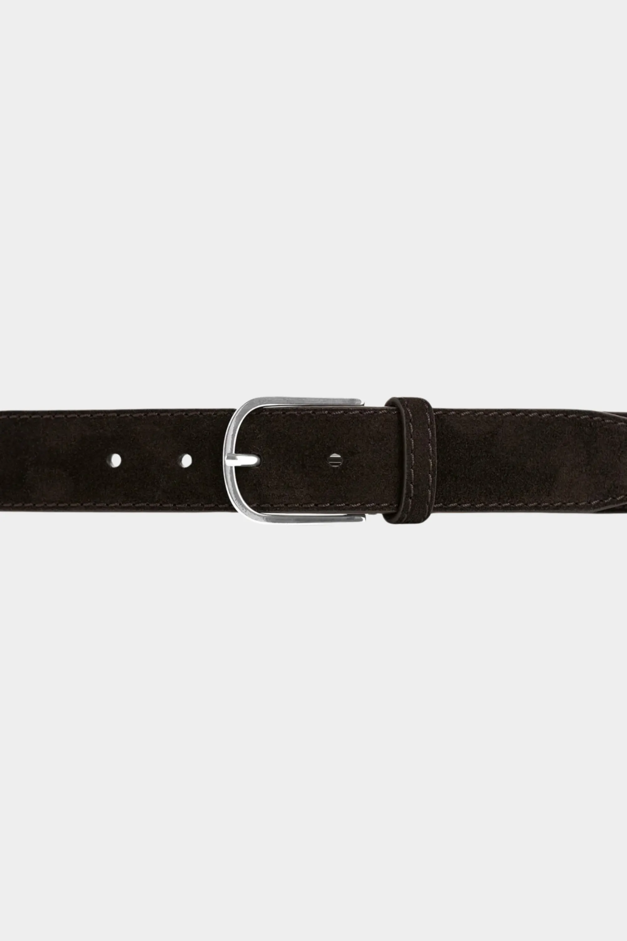 Wide Trouser Belt, Espresso