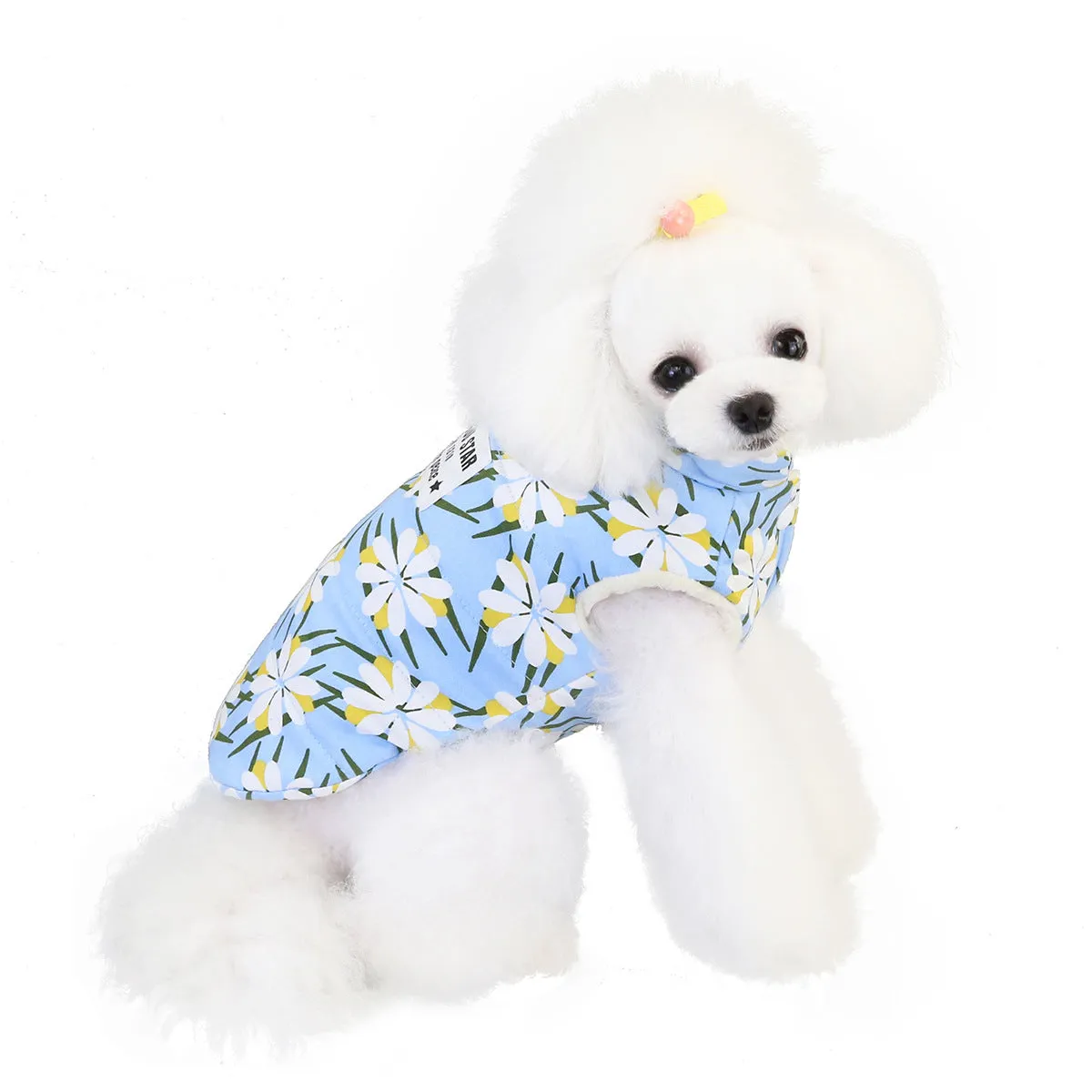 Winter warm cotton vest pet clothing