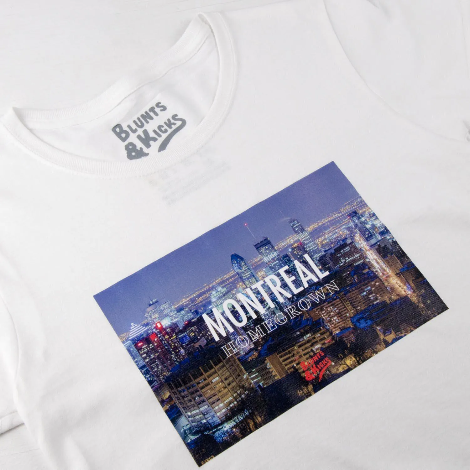 Women "Montreal Homegrown" City Print T-Shirt - White