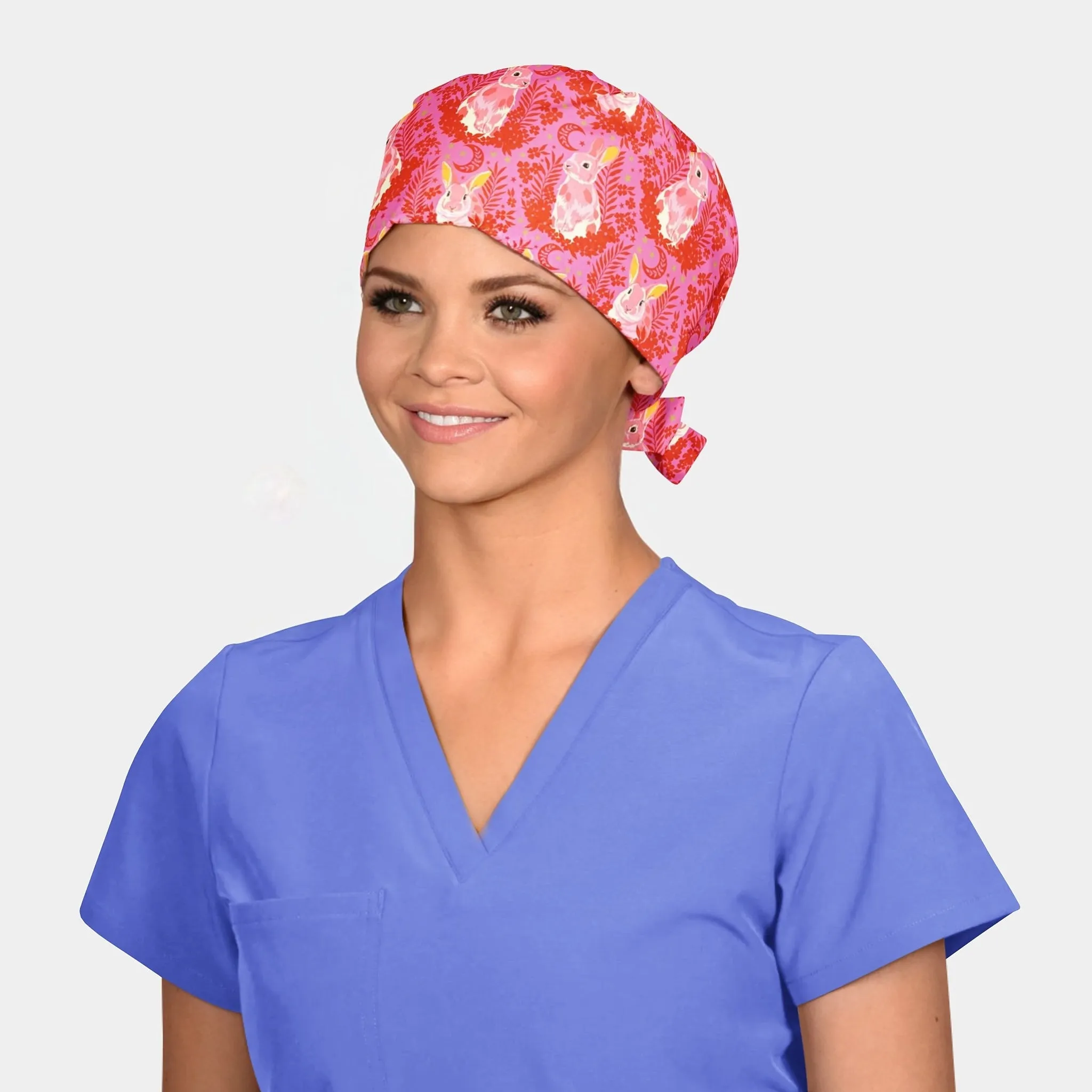 Wonderland Bunny- Pixie Scrub Hats